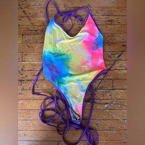 Rolita Couture body suit with leg wraps